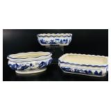Chinese Blue & White Porcelain Bonsai Planter