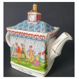 Porcelain teapot Sadler Championship's A Round o