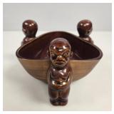Orchids Of Hawaii Tiki Bowl vtg