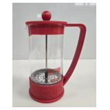 Bodum Bistro Red French Press Coffee Maker 1L