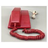 Red Northern Electric Contempra Rotary Phone