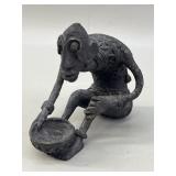 Seated Figure with Bowl (West Africa)