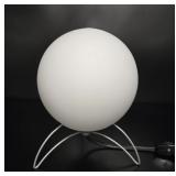 Murano Satin Glass Tripod Table Lamp