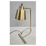 MCM Style Brushed Brass Task Lamp