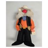 Large Vintage Fufel Doll 15'  Cowboy