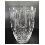 1950's John Luxton for Stuart Crystal Vase