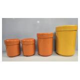 MCM Andre Morin 4 pcs Plastic Canister Set