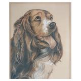 Cocker Spaniel Portrait by H. Costello
