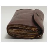 Canadian Leather Fishing Fly Wallet & Flies