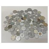 Mixed Lot of Old Foreign Countries Coins
