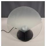 1980's Post Modern Space Age Disc Table Lamp