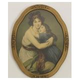 Vigï¿½e Le Brun 'Self-Portrait with Daughter' Print