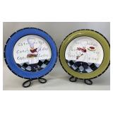 Certified International Chef Plates by J. Brinley