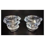 Nachtmann Crystal Tiered Votive Candle Holders