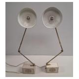 Pair of Tensor Model 6975 Desk Lamps