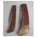 2 Lockback Pocket Knives
