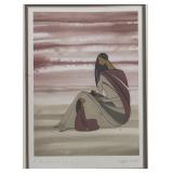Maxine Noel 'A Mother's Love' Matted Art