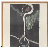 Rina Segal 'Midnight Flowers' Monotype, 1982