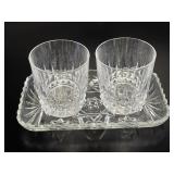 Bar Set with Tumblers and Tray VTG