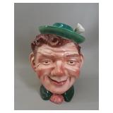 West German Alpine Man Ceramic Character Cookie