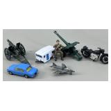 Mixed Die-Cast and Miniature Toy Lot VTG