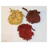 Niagara Falls Native Style Leather Pouches
