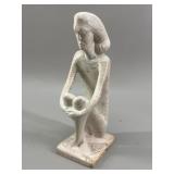 Mid-Century Modern Stylized Stone Figure Sculpture