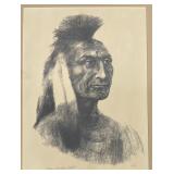 Signed Adam Sherriff Scott Mohawk Print 39/150