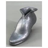 Miniature Pewter Victorian Shoe Figurine