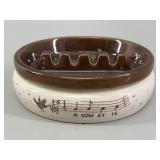 Poteries Habitant 'Alouette' Ceramic Ashtray