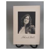 Early 1900's Blanche Bates Actress Autographed
