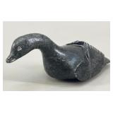 1990 Signed Inuit Soapstone Bird Carving