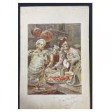 1980s Lï¿½Oasis La Napoule High End Resto Menu,