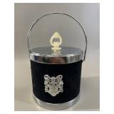 Mid-Century Heraldic Crest Ice Bucket