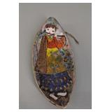 MCM Hand-Painted Ker-Vitrex Ornament