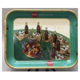 1957 Coca-Cola Canadian 'Club Sandwich' Metal Tray