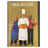 1980s Signed Paul Bocuse High End Restaurant Menu