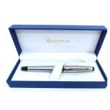 Waterman Expert Stainless Steel & Gold Trim
