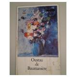 Raymond Thuilier Oustau de Baumaniï¿½re Vintage Menu