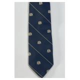 Bartolini Silk Crest Pattern Necktie VTG