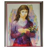 Charles Lanier - oil on canvas signed