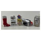 Collection of 5 Novelty Lighters