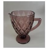 Amethyst Whitehall Pitcher vtg
