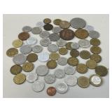 Collection of Mid-to-Late 20th Century World Coins
