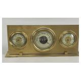 1940s Germany Brass Desktop Weather Station