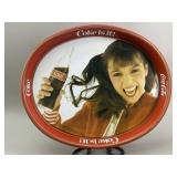 1980s Coca-Cola Coke Is It Kim Christmas Tray VTG