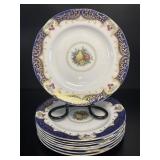 Paragon 'Chatsworth' Porcelain Plates, Set of 8