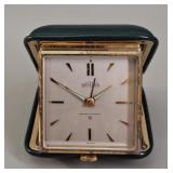 1960's Angelus 8 Day Travel Alarm Clock
