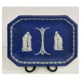 Antique Pre-1891 Wedgewood Jasperware Cobalt
