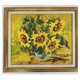 B. Greenfield MCM Oil Painting After Van Gogh